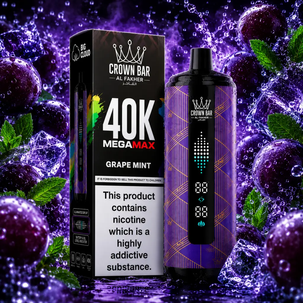 CROWN BAR 40Kグレープミント
